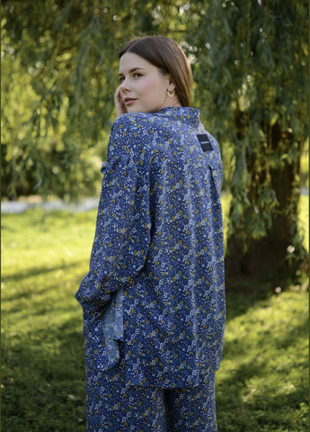 Сорочка + штані з принтом "Мімози" (костюм) HOCHUSOBITAKE (332808926)