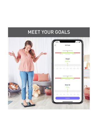 Весы напольные Goodvibes Life+ BM9620S1 Tefal (370618942)