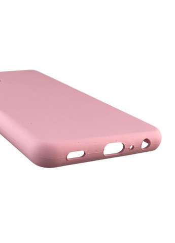 Чехол для Galaxy A52 4G (SM-A525) силиконовый с микрофиброй нескользящий на самсунг а52 4г розовый Samsung (366388402)