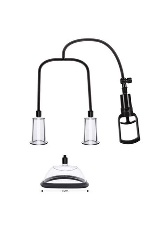 Вакуумна помпа для грудей та сосків масажер збільшувач для жінок для стимуляції Men Powerup (369653314)