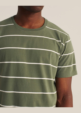 Зеленая зеленая футболка - мужская футболка af7608m Abercrombie & Fitch