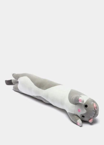 Мягкая игрушка - подушка Кот Батон 50 см плюшевая подушка мягкая тактильная ткань плюш и синтепон Good Idea (304846678)