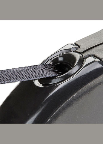 Поводир - рулетка для собак з стрічкою Amigo Tape (Ферпласт Аміго Тейп) 14 х 3.6 x h 12 см - S, чорний Ferplast (298053763)