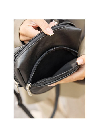 Жіноча сумка кроссбоді Sofi чорна Sambag (358888075)