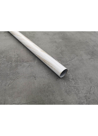 Карниз Одеон гладка штанга подвійний відкритий 25/19 мм 160 см Біле золото Quadrum (352782280)