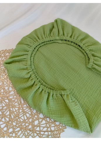 Муслінове простирадло на гумці у візочок, люльку, розмір 30*70 No Brand (371774415)