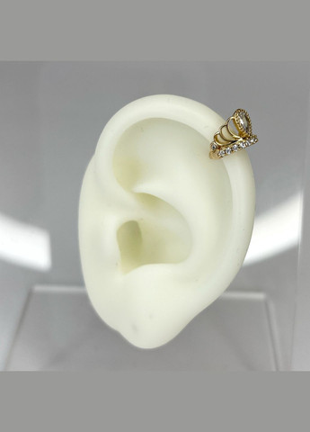 Серьги позолота Xuping Ювелирная бижутерия Каффы 11 мм S15252 Xuping Jewelry (328943446)