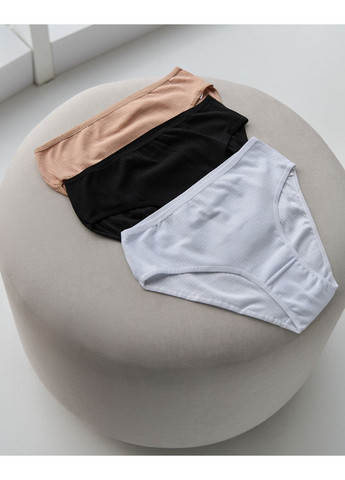 Однотонні трусики в рубчик Plus Size Nicoletta (362218908)