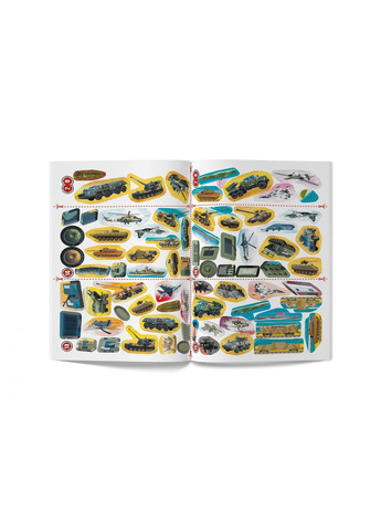 Меганаліпки. Військова техніка Кристал Бук F00029956 (350668780)