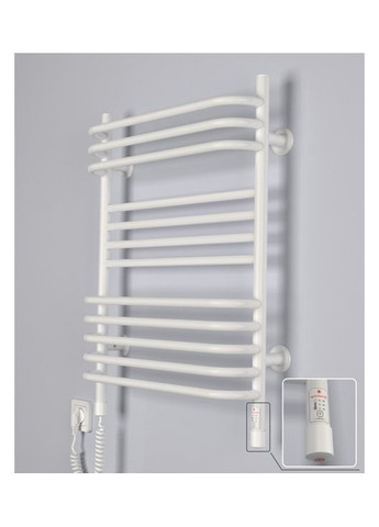 Полотенцесушитель ТЕПЛА СВІТ Interio HR.2 лiвобічний з сенсорним таймером Теплий світ (317937465)