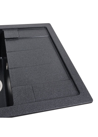 Гранитная мойка для кухни INTENSO 6550 матовая Карбон Valeso (357494621)