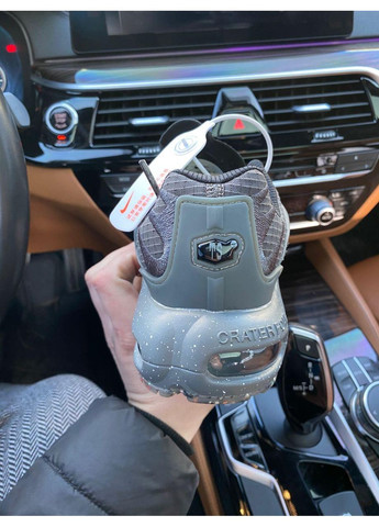 Серые демисезонные кроссовки мужские nike air max terraspace grey найк аир макс тн плюс No Brand