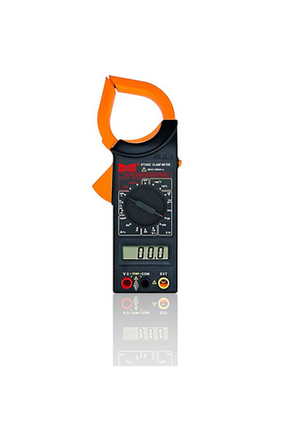 Токові кліщі мультиметр DT266C (вимірювання температури, звукове продзвонювання, перевірка ізоляції, HOLD) HAOYUE (362051720)