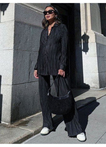 Женский летний брючный костюм плиссе KK-104 Красный Number Nine (336214221)