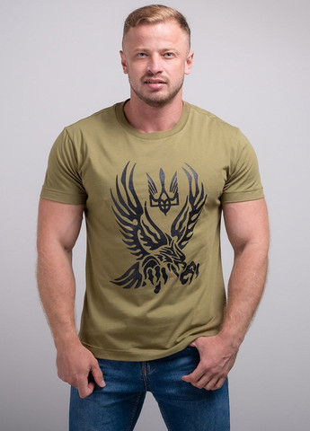 Хакі (оливкова) футболка чоловіча 102568 Power
