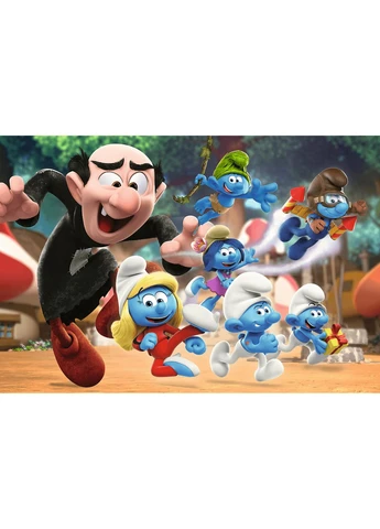 Пазл The Smurfs Уроки папы Смурфа 100 элементов 16481 Trefl (365876389)