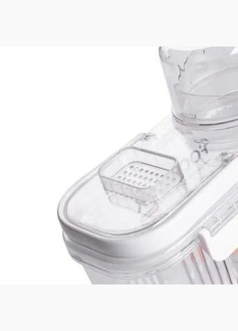 Контейнер для зберігання сипучих продуктів з кришкою дозатором Yiwu HP-27-13 2 літри Білий No Brand (339054103)