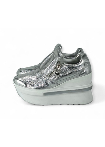 Кроссовки женские 8723(112) AVK серебристые (361048920)