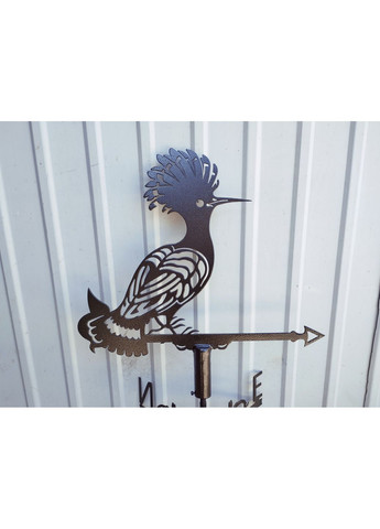 Флюгер Удод из металла 3 мм. No Brand (368896358)