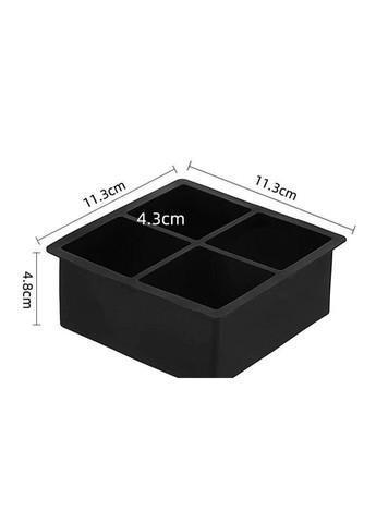 Силіконова форма для льоду 11 х 11 х 5 см (H051349) VR (332211315)