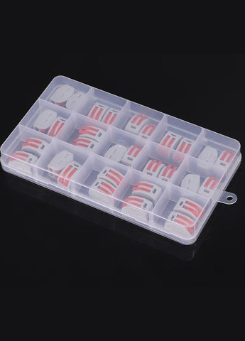 Клеммы для быстрого монтажа типа 0,08-4 мм² PWR, для соединения кабелей 120 шт (R051154) WAGO (349844489)