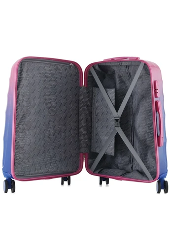 Чемодан 25" (M) Rose/Blue Gradient (T5650-2) Semi Line (315937579)