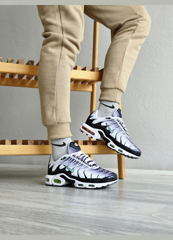 Серые демисезонные кроссовки мужские и женские nike air max tn plus grey \ найк аир макс тн плюс серые No Brand