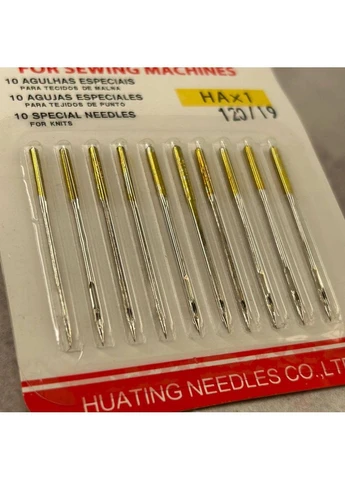 Голки для побутових швейних машин "Harp Needles" №120 -10шт Plus-plus (352745859)