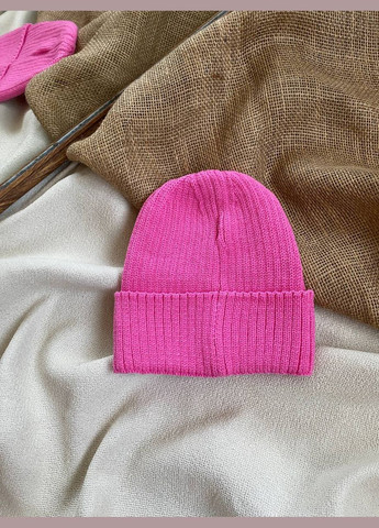 Дитяча рожева шапка для дівчинки Мікі на 2-4роки Talvi Мікк (307496676)