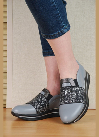 No Brand Туфлі сірий з, — (366704405)