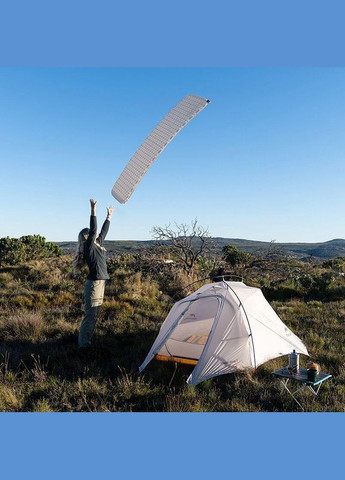 Туристический коврик CNK2300DZ013 35 мм светло-серый 185 см (6976023926976) Naturehike (335405146)