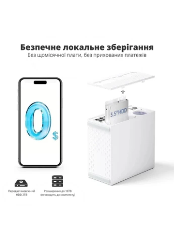 Комплект IP відеоспостереження POE Bullet 4Kit 4MP N2804 CYVIO (381088465)