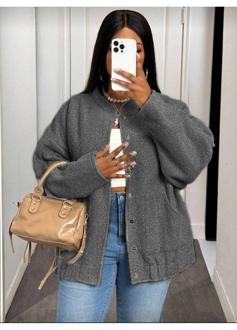 Бомбер женский букле Style Point на пуговицах (364672823)