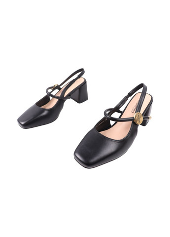 Gelsomino Туфли женские черные на каблуке черный з, — (316710515)