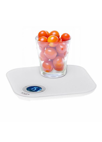 Весы кухонные AD 3180 LCD 10 кг белые Adler (364106550)