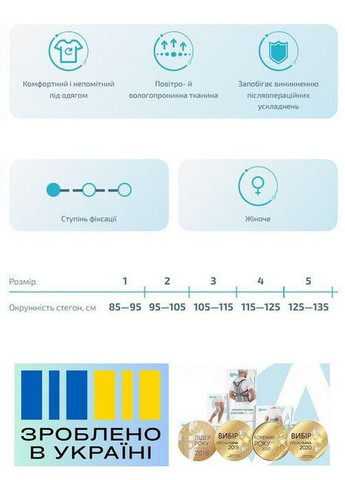 Бандаж послеродовой и для поддержки внутренних органов . 1/85-95см. Эластичный. Бандаж абдоминальный. Alkom 2040 (367722586)
