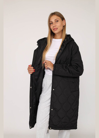 Черная демисезонная куртка женская цвет черный cb-00277868 Yuki