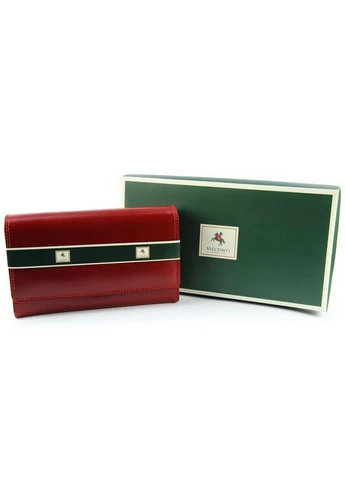 Гаманець жіночий шкіряний MZ12 Maria IT RED Visconti (366979879)