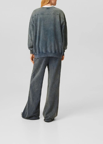 Хакі світшот Bershka однотонний (302405999)