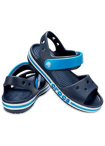 Синие повседневные сандалии kids bayaband sandal navy р.6-23-14 см Crocs