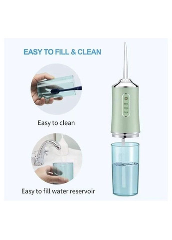 Портативний іригатор для порожнини рота 230 мл Portable Oral Irrigator No Brand (348118965)