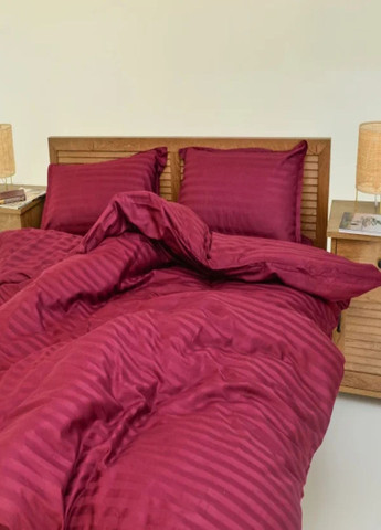 Постільна білизна Вілюта сатин страйп полуторна. Постіль Вілюта. Комплекти постільної білизни. Viluta Постільна білизна (346268539)