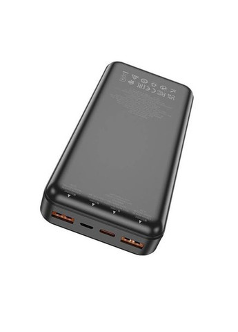 УМБ — зовнішній акумулятор J108A Universe 22.5 W fully compatible 20000 mAh чорний Hoco (293345643)