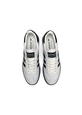 КРОССОВКИ ЖЕНСКИЕ ADIDAS SPEZIAL WHITE LEATHER BLACK АДИДАС СПЕЦИАЛ No Brand чёрные демисезоны (367168995)