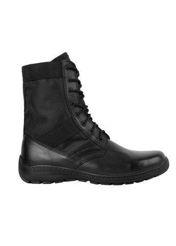 Берцы летние ПУ со вставками ХБ, Black, 35 Vik-Tailor (340051572)