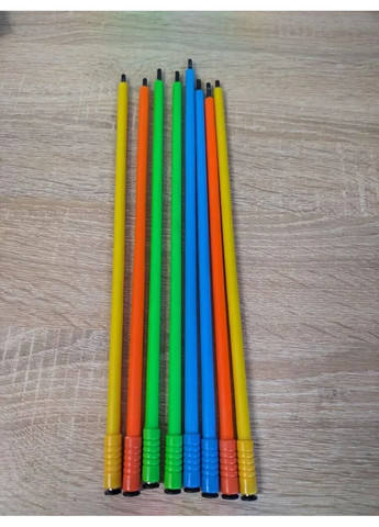 Набор для воздушных шариков с насосом и палочками 8 шт + шарик мяч, ручной насос, разноцветный China (372714315)