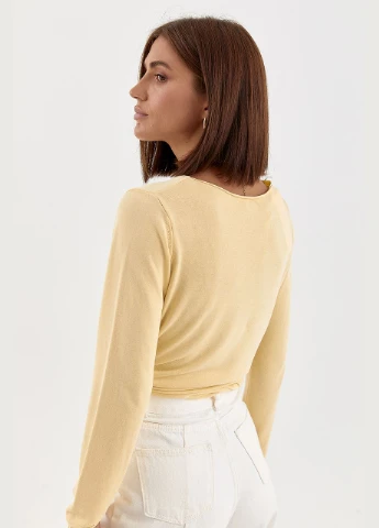Жіночий лонгслів із віскози цвет, ONE SIZE (є розміри) No Brand (386408778)
