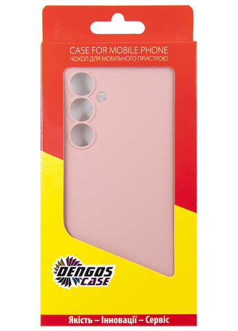 Чохол-накладка Soft для Samsung Galaxy A55 SM-A556 Pink (DG-TPU-SOFT-57) DENGOS (341491253)