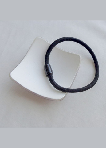 Гумка сіра для волосся ручної роботи "Чайна троянда" No Brand (349842982)