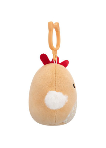 Мягкая игрушка на клипсе Петушок Рути, 9 см () Squishmallows SQCP00465 (332944181)